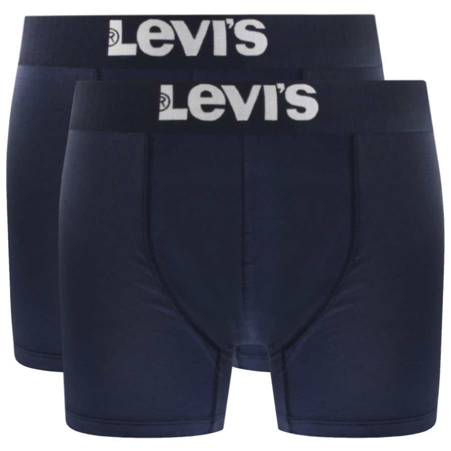 Alternative Image for ProductLevis Men Solid Underwear 2 Pack Trunks Navy1
